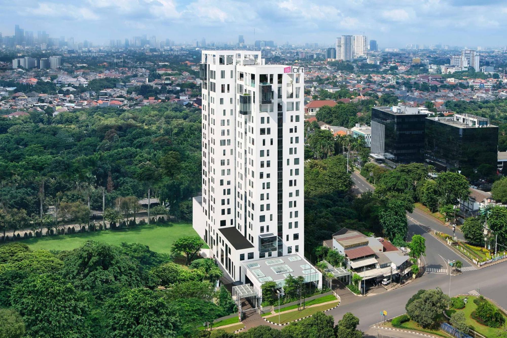 Aloft South Jakarta Eksteriør bilde
